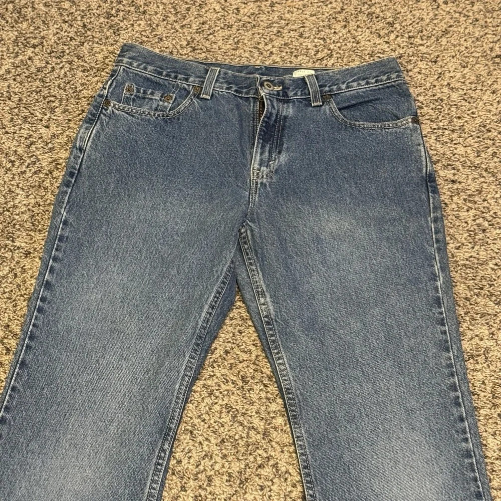 Vintage 90's Levi's Dry Goods denim jeans sz 11 Jr Red Tab Two Horse Brand